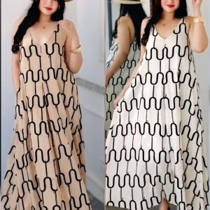 Stylish Printed Maxi